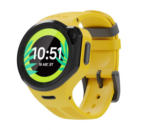 Смартчасы ELARI KidPhone 4GR, 1.3", желтый Смартчасы ELARI KidPhone 4GR, 1.3", желтый