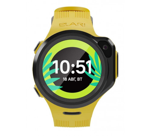 Смартчасы ELARI KidPhone 4GR, 1.3", желтый Смартчасы ELARI KidPhone 4GR, 1.3", желтый